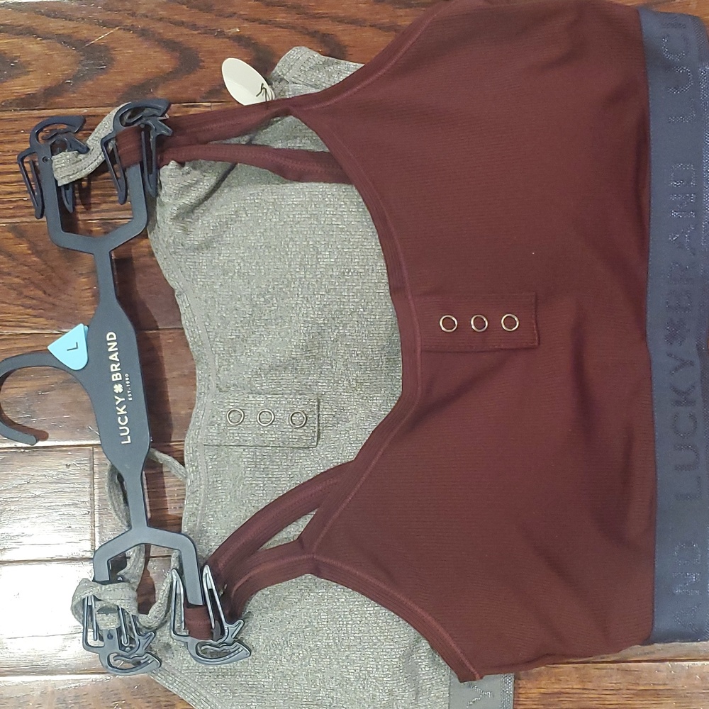 2 Lucky Brand bras, NWT, size L